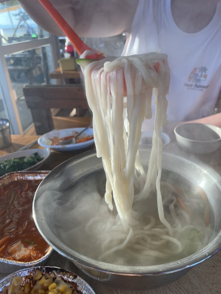  제부도, 해물칼국수 때문에 두 번 방문한 선창횟집