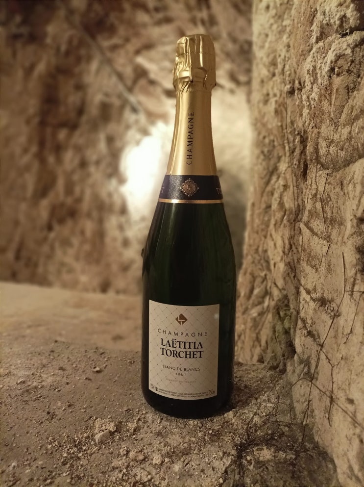  [프랑스] Champagne Laetitia Torchet Blanc de Blancs Brut Nature - 산뜻하다.