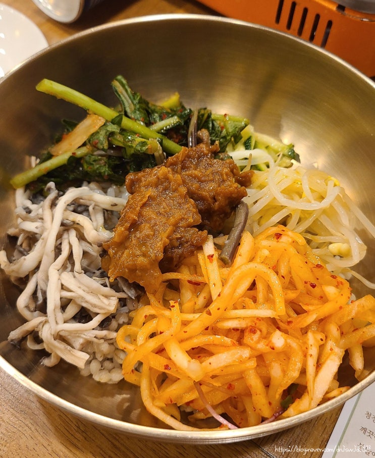  내돈내먹\ 분당 정자 봄날에청국장에서 보리비빔밥에 두루치기랑 황태구이 먹은 솔직후기