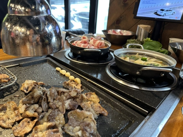  대구산격동맛집 가성비 무한리필고깃집 '포크팬'