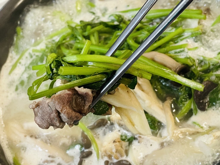  [내돈내산] 상왕십리 텐즈힐 샤브샤브+칼국수 맛집, 등촌샤브칼국수 왕십리점