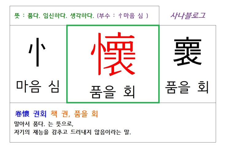  품을 회