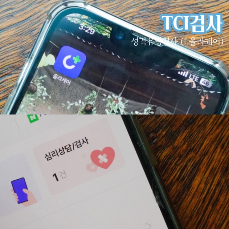 올라케어 성격검사(TCI) 및 해석상담 솔직 후기