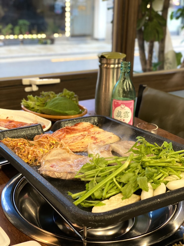  응암역 고기집 은평구 맛집 미나리 삼겹살 은평소댕
