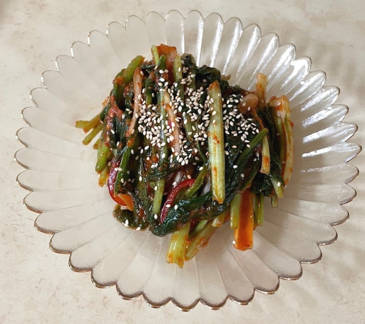  국산 천일염 덕분에 열무 얼갈이김치 맛있게 담갔어요!