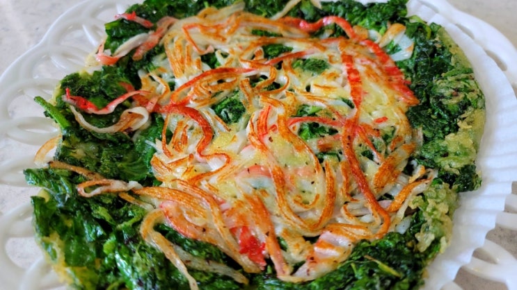  수험생간식 밤야식 깻잎순 크래미 깻잎전만들기 깻잎효능
