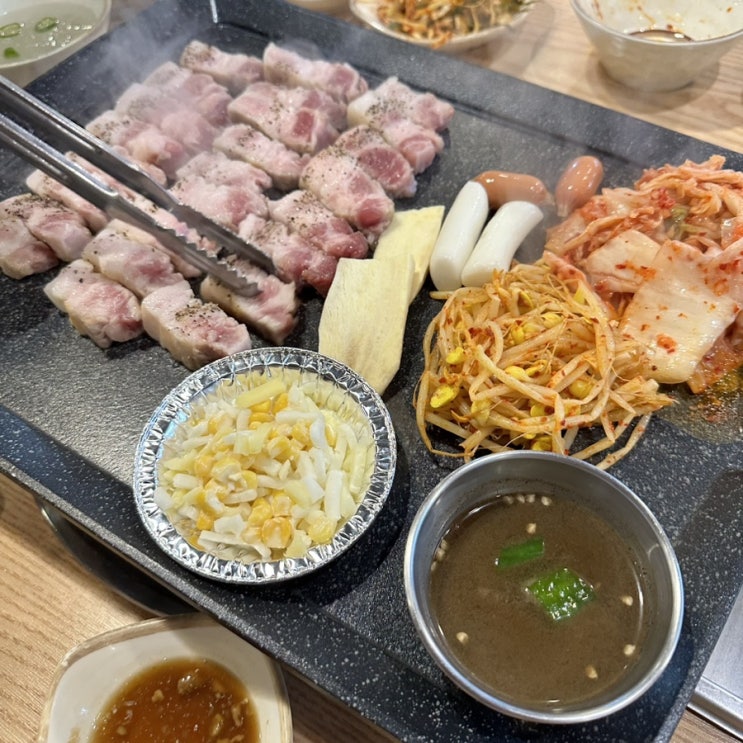  대구 북구 국우동 고기 맛집, 꿀돼지왕소금구이막창