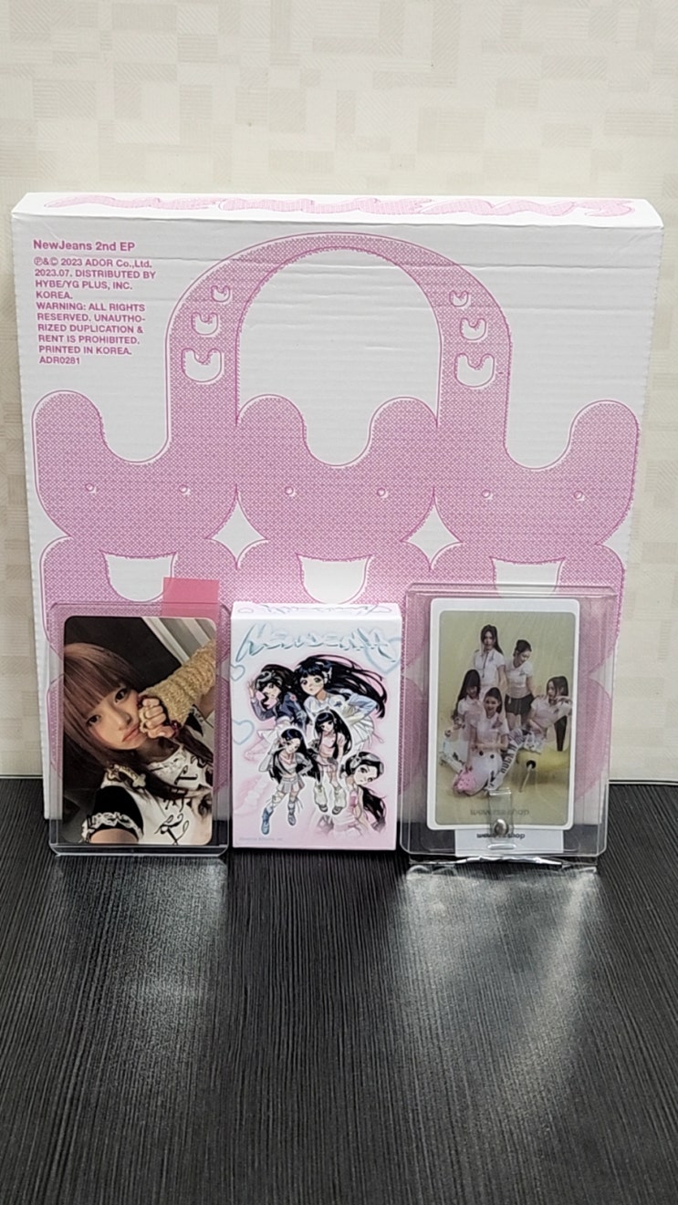  뉴진스 super shy(슈퍼샤이)와 ETA 노래가 담긴 앨범 바니비치백버전과 위버스앨범 후기
