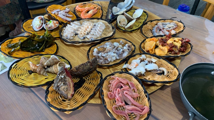  [부산 / 기장] 해산물이 푸짐한 연화리 전복죽 맛집 남풍