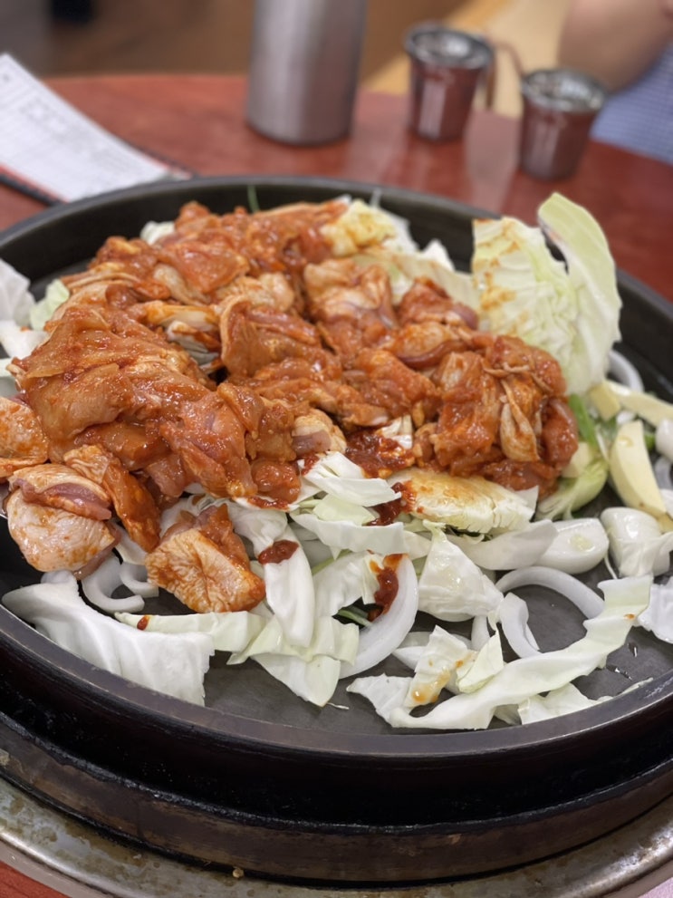  나의 닭갈비 맛집 춘천 일점오닭갈비본점