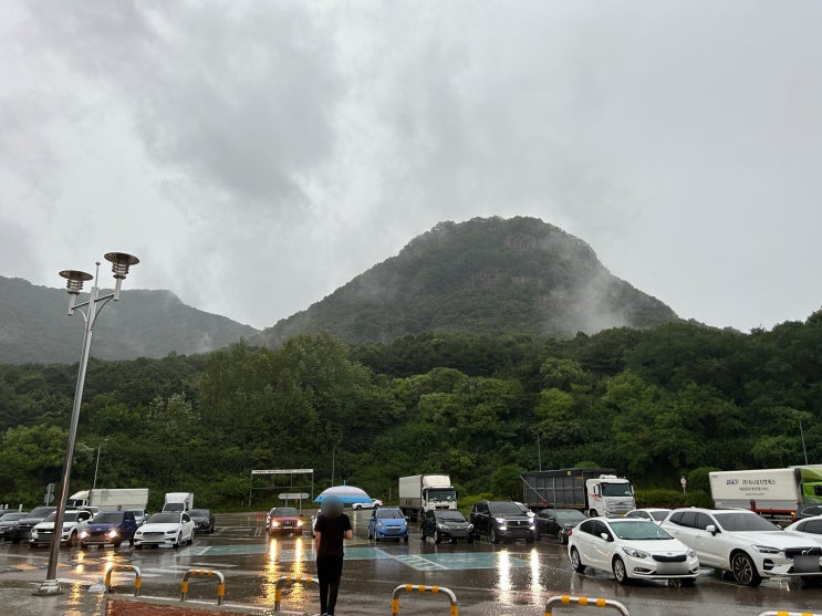 충북 보은 속리산휴게소 푸드코트