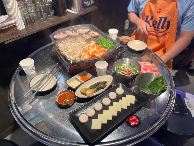  군포 산본역_더차돌 (오리고기 차돌 꽃살 회식 맛집)