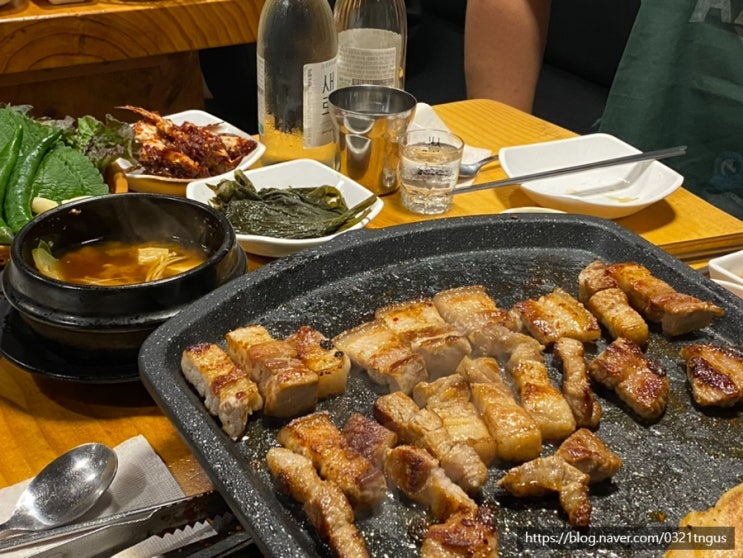  [선릉고기집] 가성비 좋은 생고기 삼겹살 전문점- '복훈'