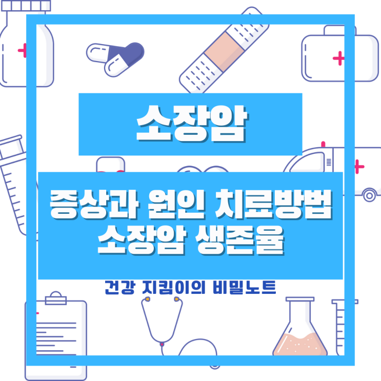  소장암 증상과 원인, 치료, 예방 방법, 1기, 2기, 3기, 4기 생존율