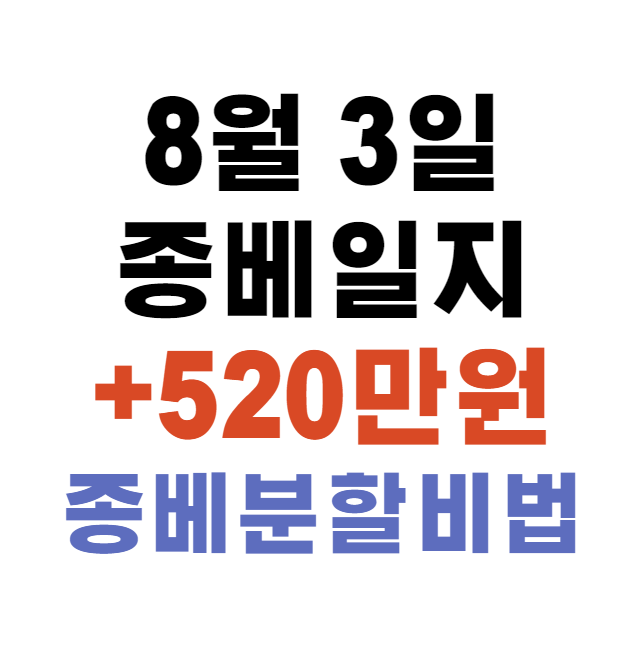 LS전선아시아, <b>원익피앤이</b> 종가베팅 일지 (8.03)