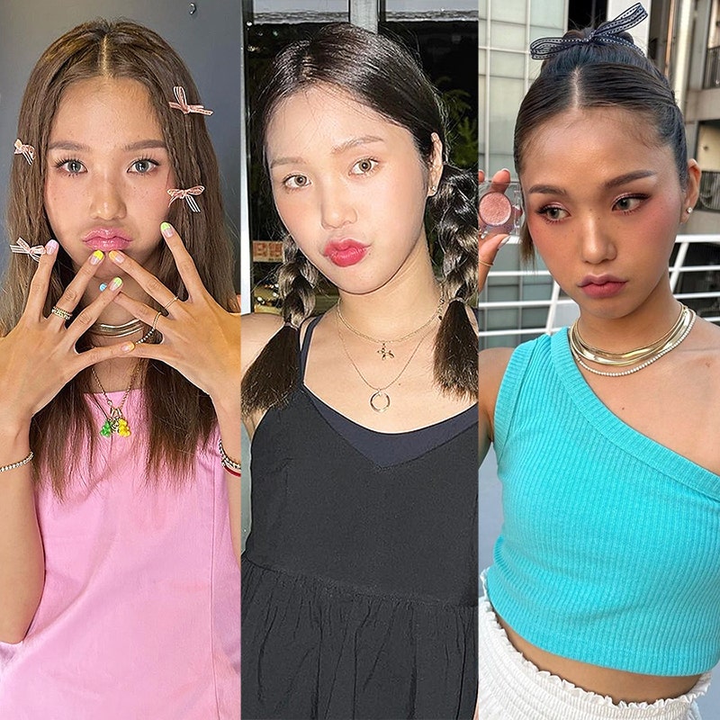 오마이걸 미미 패션: 여자연예인목걸이 팔찌 주얼리브랜드zip