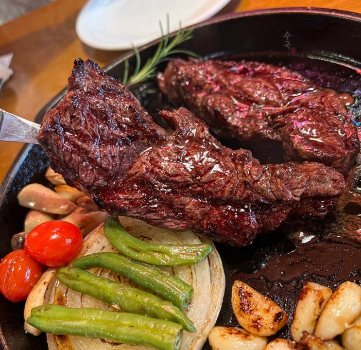  수원 원천동 "키유스테이크", 가성비 좋은 아주대 스테이크 맛집