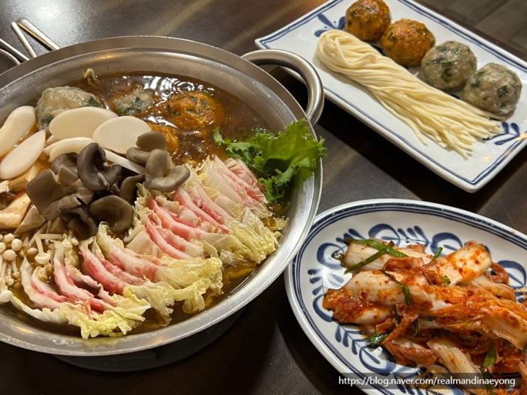  [충북 천안] 천안의 자랑! 만두전골 맛집 '이고집만두'