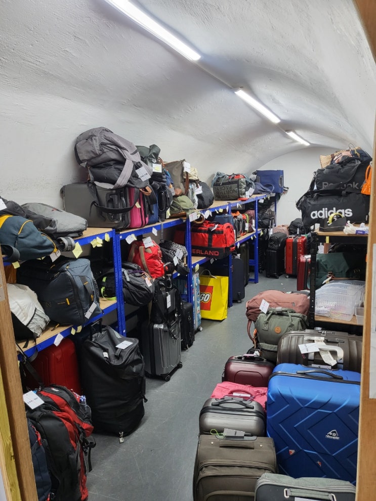  [Kings Cross Luggage Storage] 영국 런던 킹스크로스역 짐 보관소