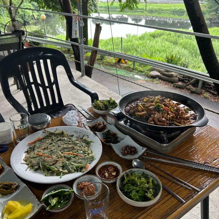  [대구 팔공산 맛집] 야외에서 즐기는 뷰 맛집 "팔공산 영화식당"