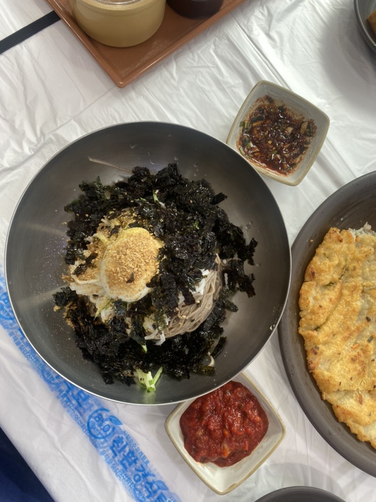  속초 막국수 맛집 :: 쫀득 바삭한 감자전 주문 필수 '진미 막국수'