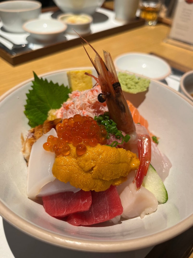  [판교 맛집] 실패없는 카이센동 '오복수산' 후기, 깔끔한 한끼, 예약팁.