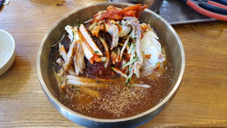  [진주 호탄동] 여름에 웨이팅 필수인 황포냉면 방문 초간단 후기