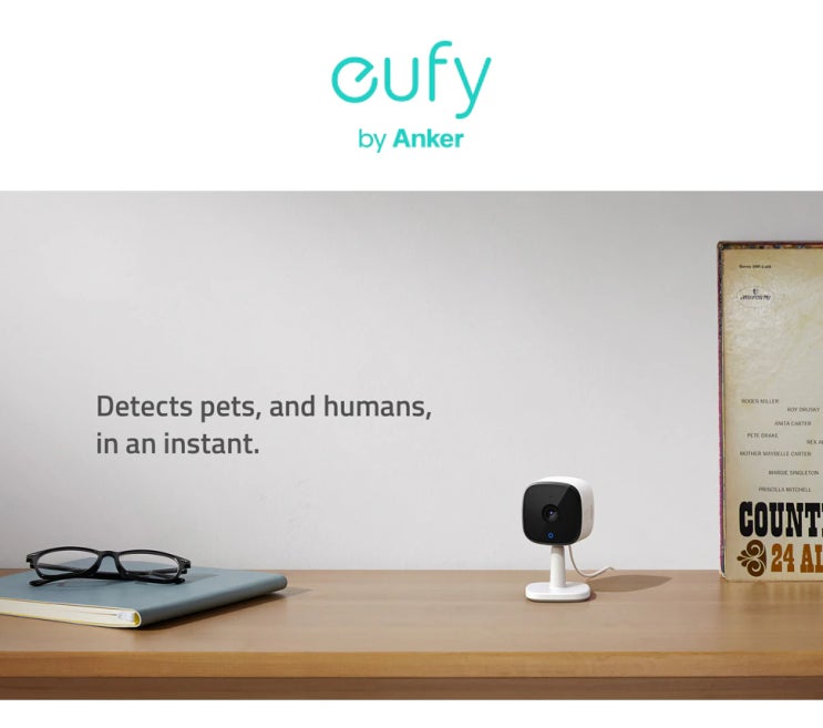  Eufy 보안 솔로 실내 캠 C24: 집 안전을 지키는 2K 와이파이 IP 카메라, 양방향 오디오 및 야간 감시 기능 포함