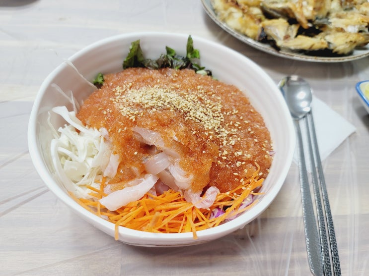  거제도 물회 맛집 원희정횟집 거제여행 재방문