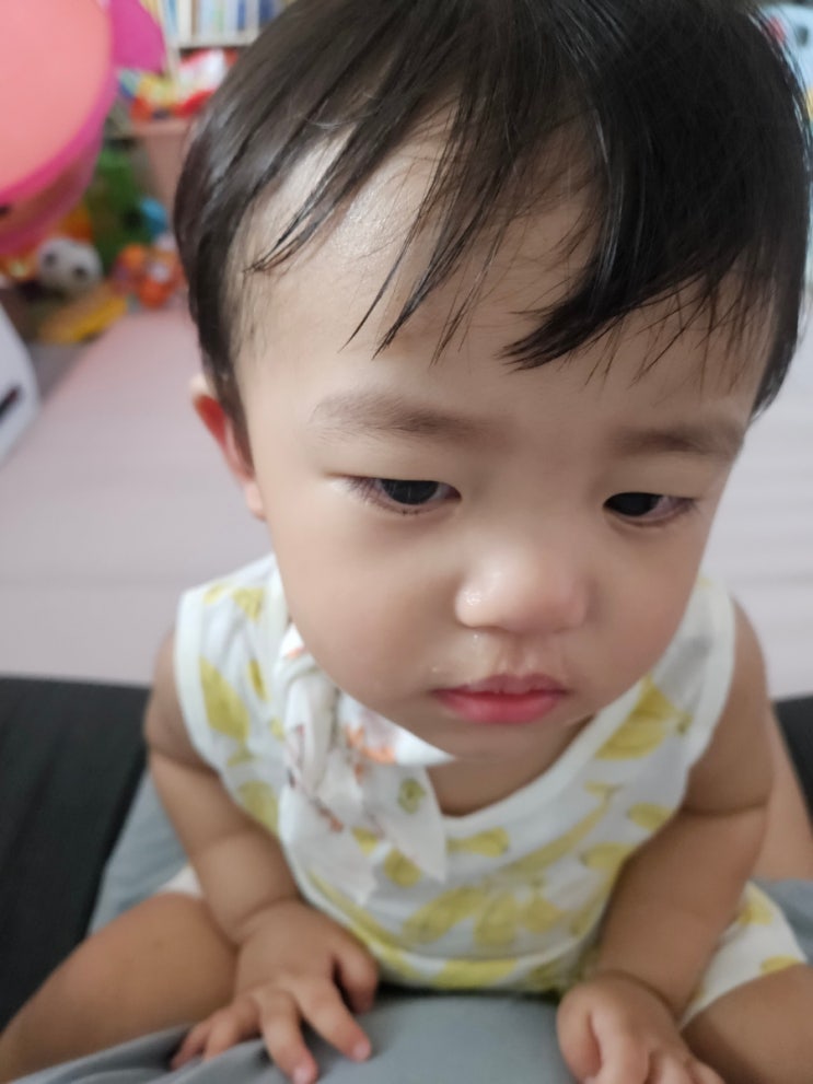  2살 40도 이상 고열이 지속될 때 기관지염일 수도 있어요.