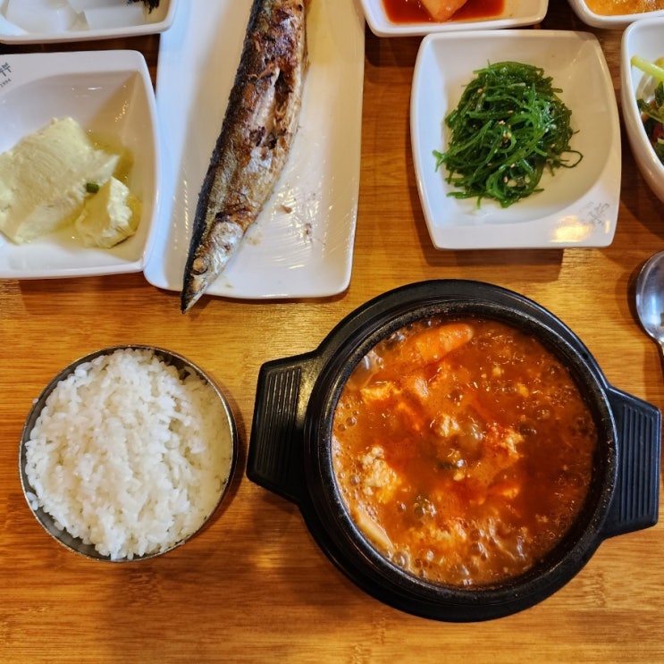 기름지지않고 단백한 순두부, 아침일찍 찾은 경주 맷돌순두부