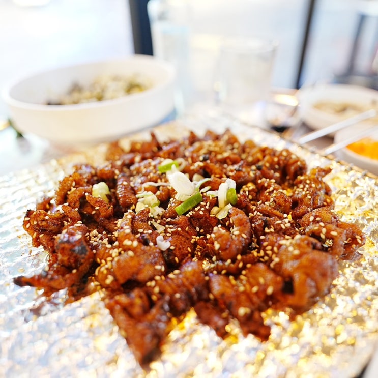  숯불 무뼈닭발이 너무 맛있었던 미사 술집 온달집