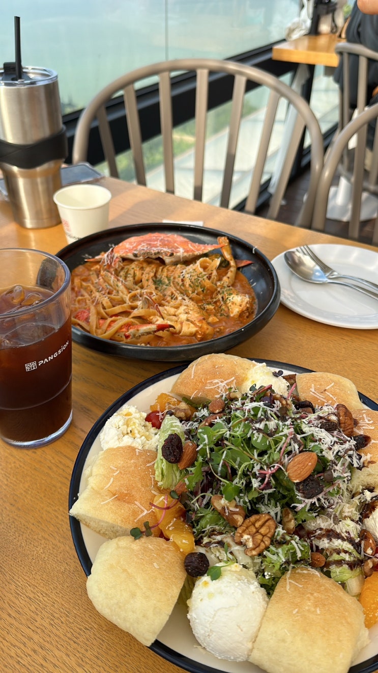  대전 근교 뷰 맛집 대청호 브런치 카페 팡시온