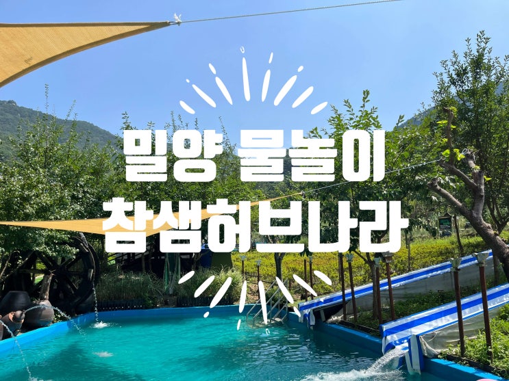 밀양 참샘허브나라 라벤더수영장: 단독수영장추천