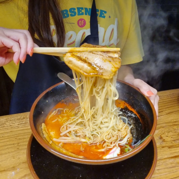  부산 서면 라멘야 매콤한 돈코츠라멘 서면 핫플 데이트