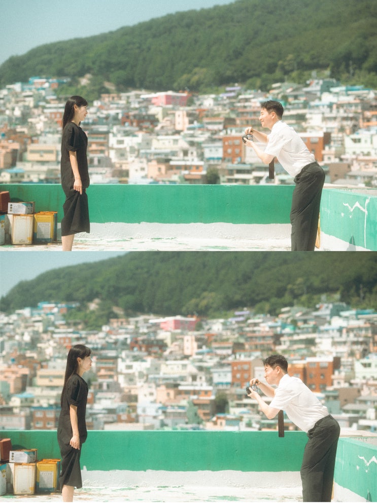  부산 커플 여행, 부산 커플 사진, 부산 이색데이트 추천, 산소필름과 함께해요