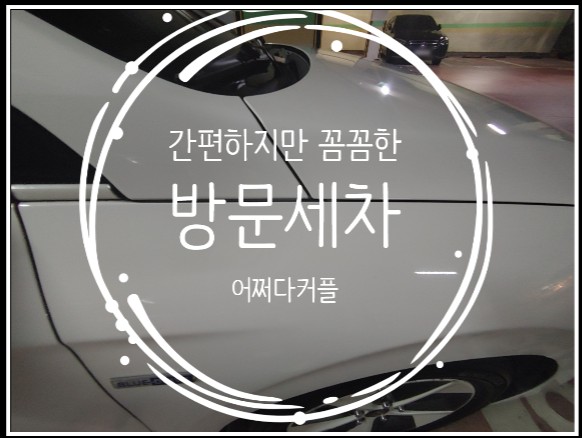  출장세차 세차클링으로 편하게 방문세차 이용했어요