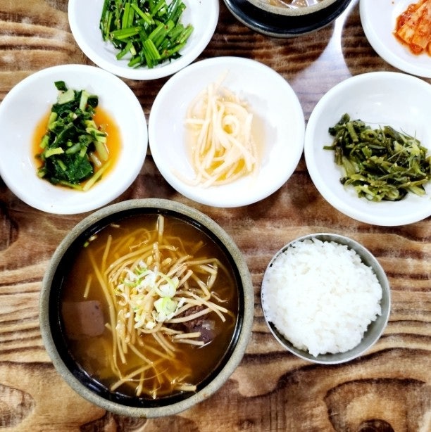 건강한 해장국 선지국 맛집 대연동 청호집