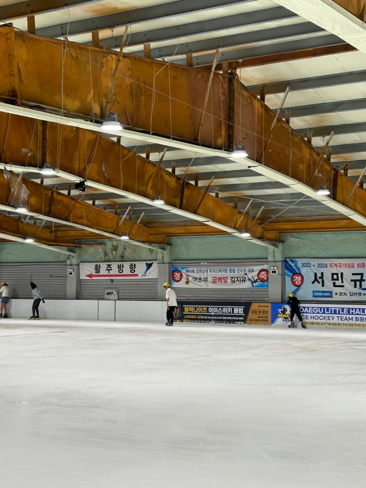  대구 수성못 아르떼 수성랜드 아이스링크장에서 대프리카 더위 날리기