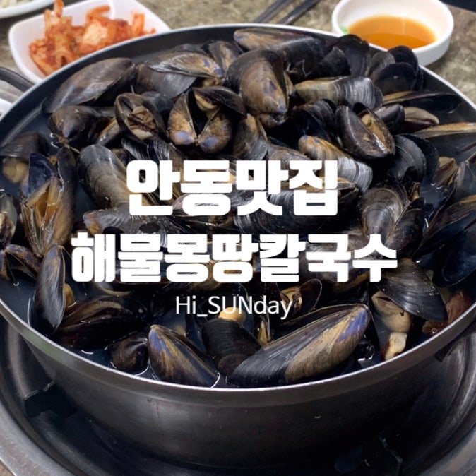  안동맛집 일주일 일일 칼국수 가능 현지인 맛집 해물 몽땅 칼국수