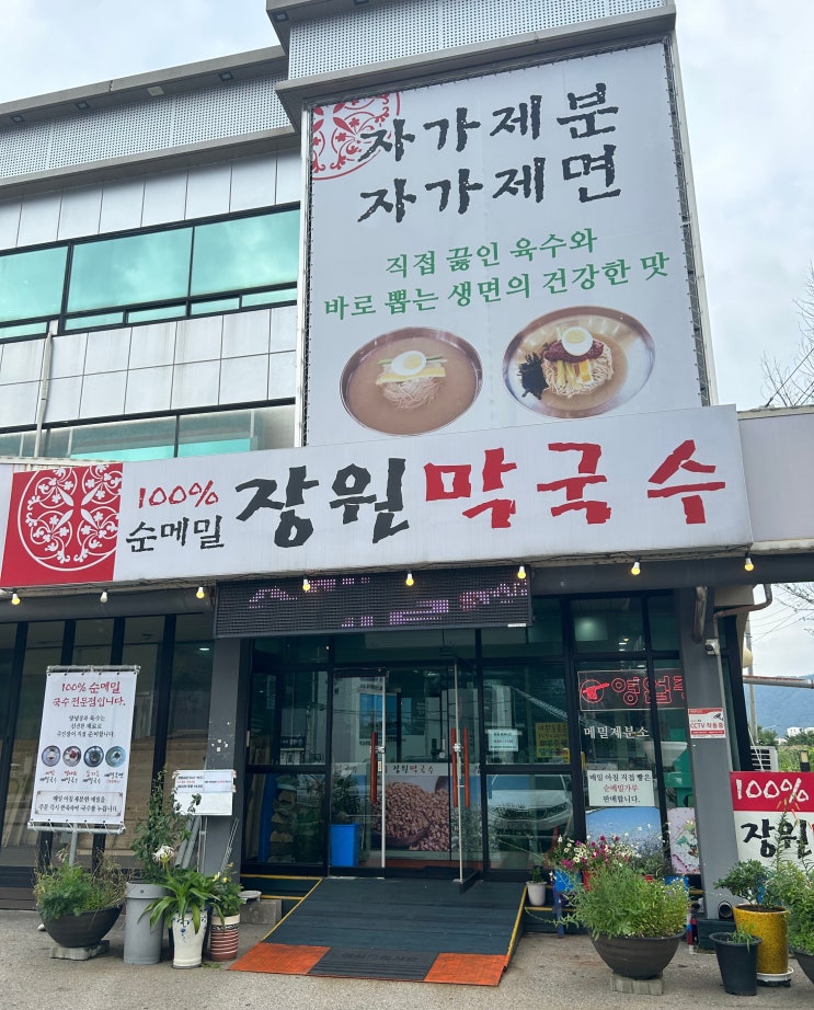 [가평 맛집] 장원 막국수 - 100% 순메밀, 자가제면