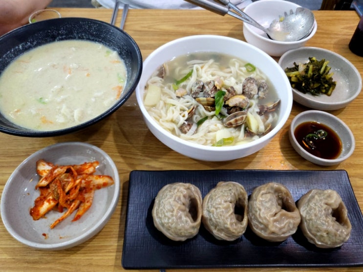 부천 들깨수제비 신중동역 칼국수 [인생칼국수] 