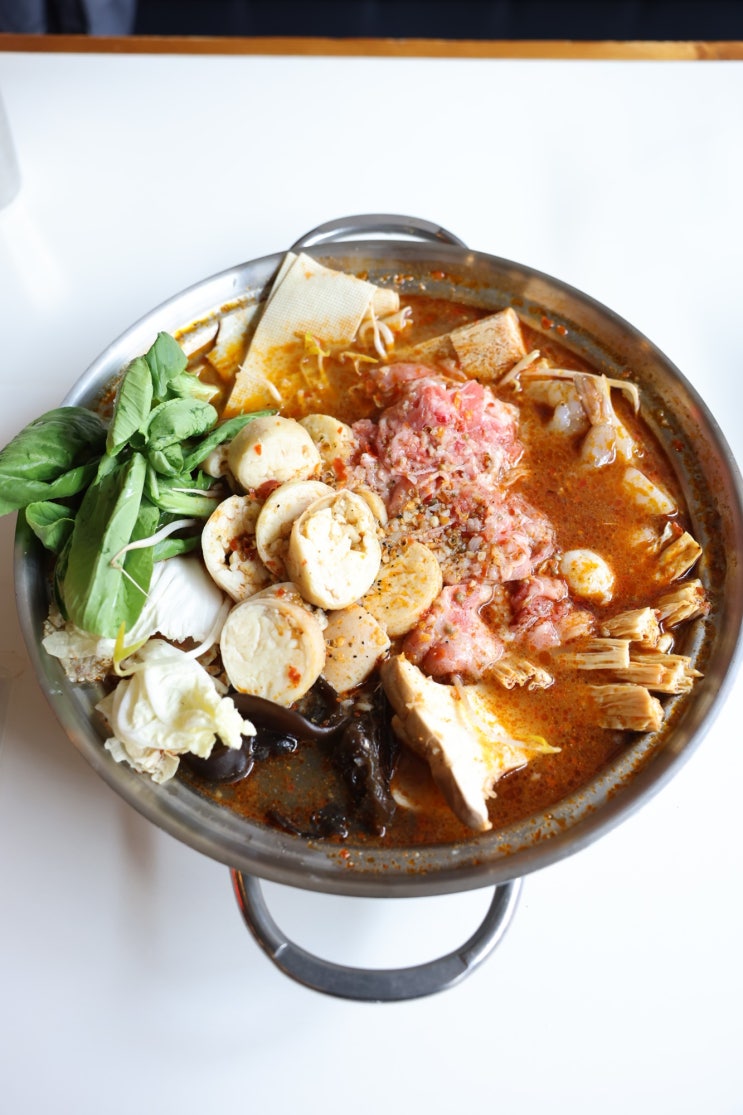  부평역맛집 대창마라전골과 레몬크림새우 하이볼의 낮맥 찐 조합은 랑랑에서!