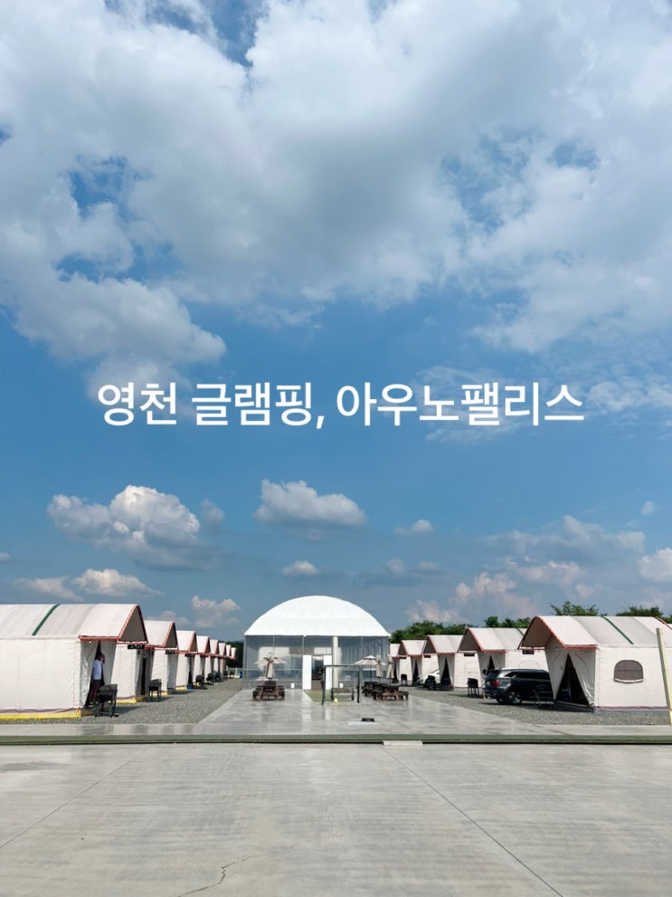  대구 근교 글램핑장 영천아우노펠리스글램핑 B11, 하피볼취화채