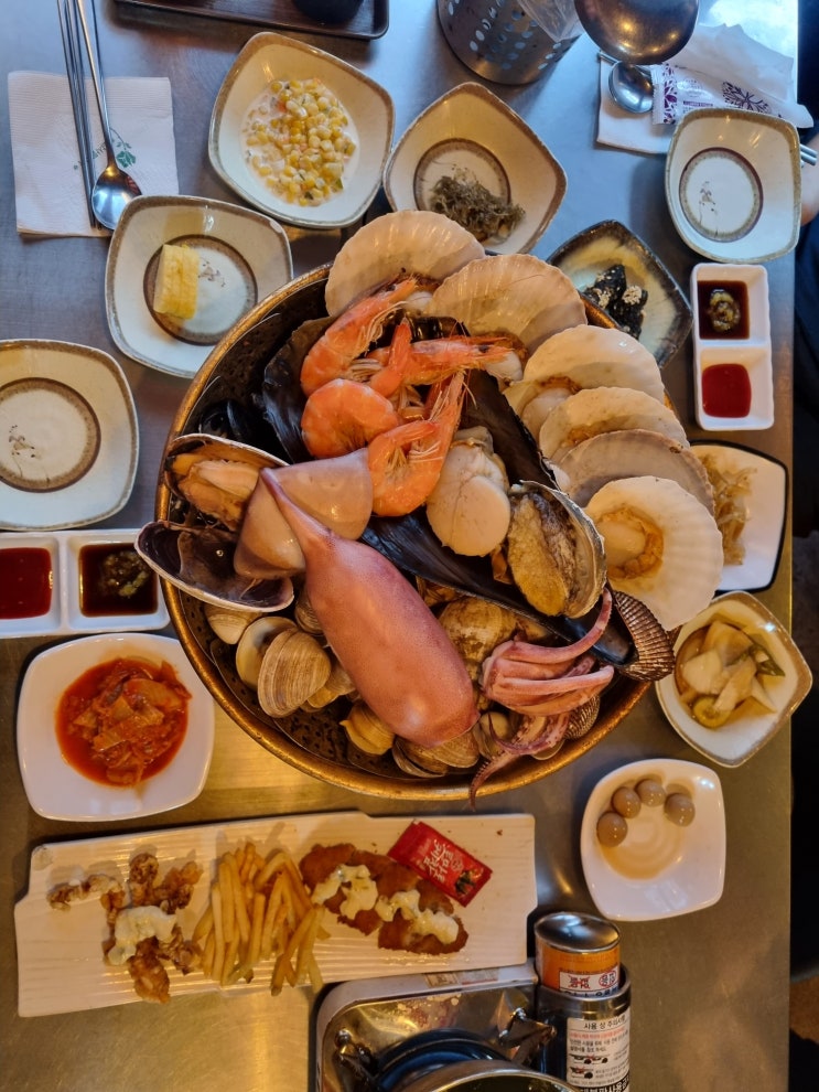  을지로 회 명동횟집 푸짐한 스페셜찜