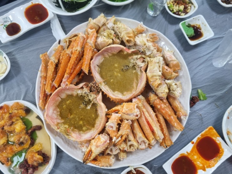  대전 복수동 맛집 신화수산에서 킹크랩 박살내기