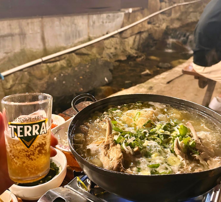  부산 가야 공원집 오리백숙 닭백숙 오리불고기 휴가 계곡 맛집 데이트 리뷰 후기