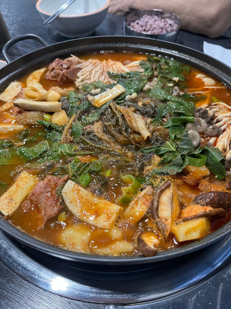  양산 사송 맛집/ 먹음직뼈감자탕 저녁식사 후기