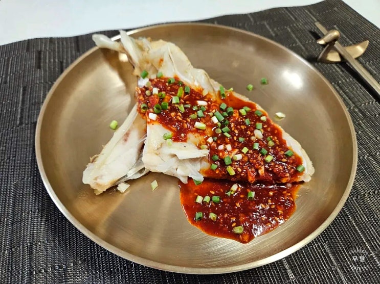  대구뽈찜 만드는 법 대구뽈찜 양념장 10분 완성 한정식 메뉴 레시피