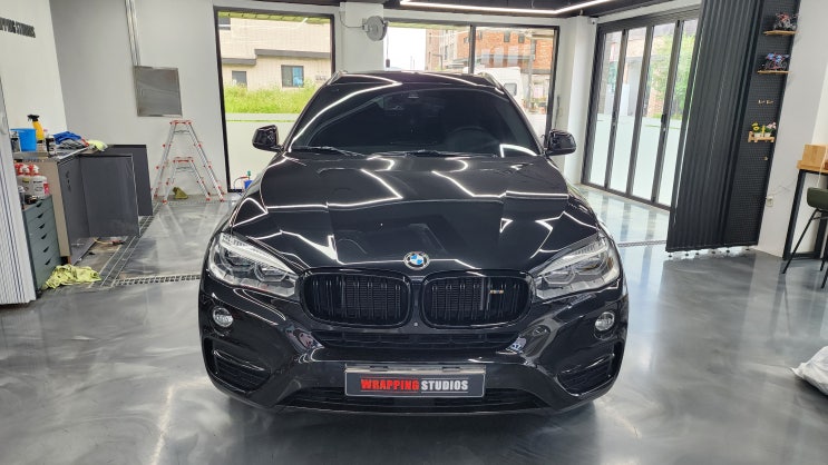  평택크롬죽이기 BMW X6 윈도우 크롬죽이기로 포스업!!